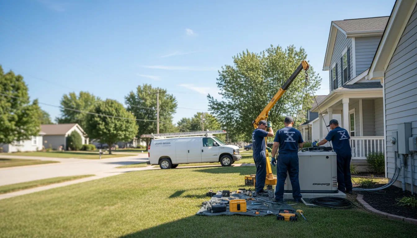 Generator Installation in Harrah, OK near me